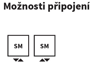 Koupelnový radiátor Ori Open ISAN Melody připojení